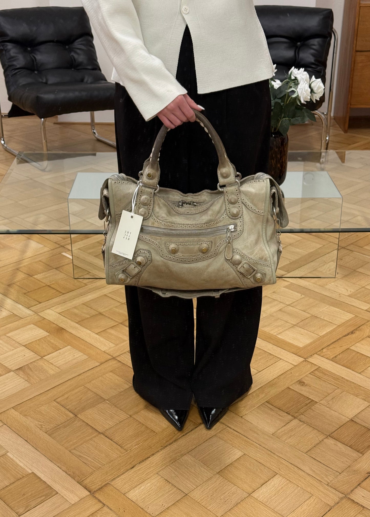 BALENCIAGA CITY BAG KHAKI