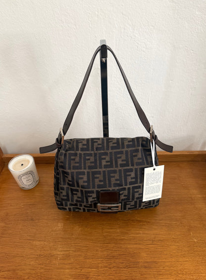 FENDI ZUCCA MAMMA BAGUETTE BAG