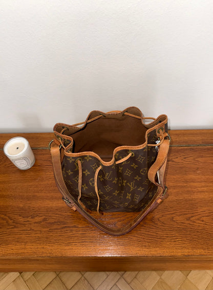 LV PETIT NOÉ MONOGRAM BUCKET BAG 319