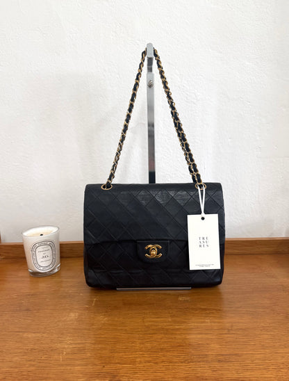 CHANEL DOUBLE FLAP BAG MEDIUM TALL 24K GOLD