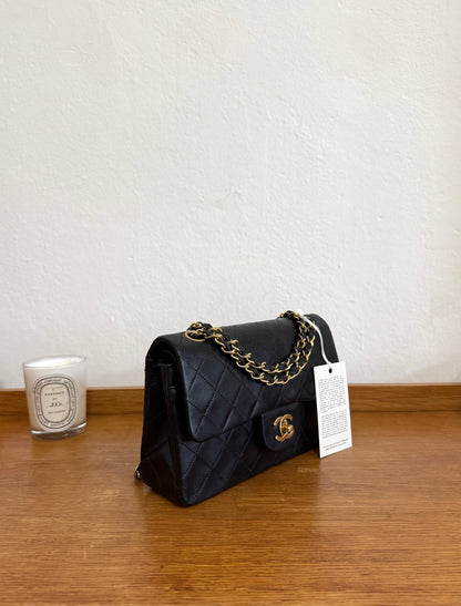 CHANEL CLASSIC DOUBLE FLAP BAG SMALL 24K GOLD