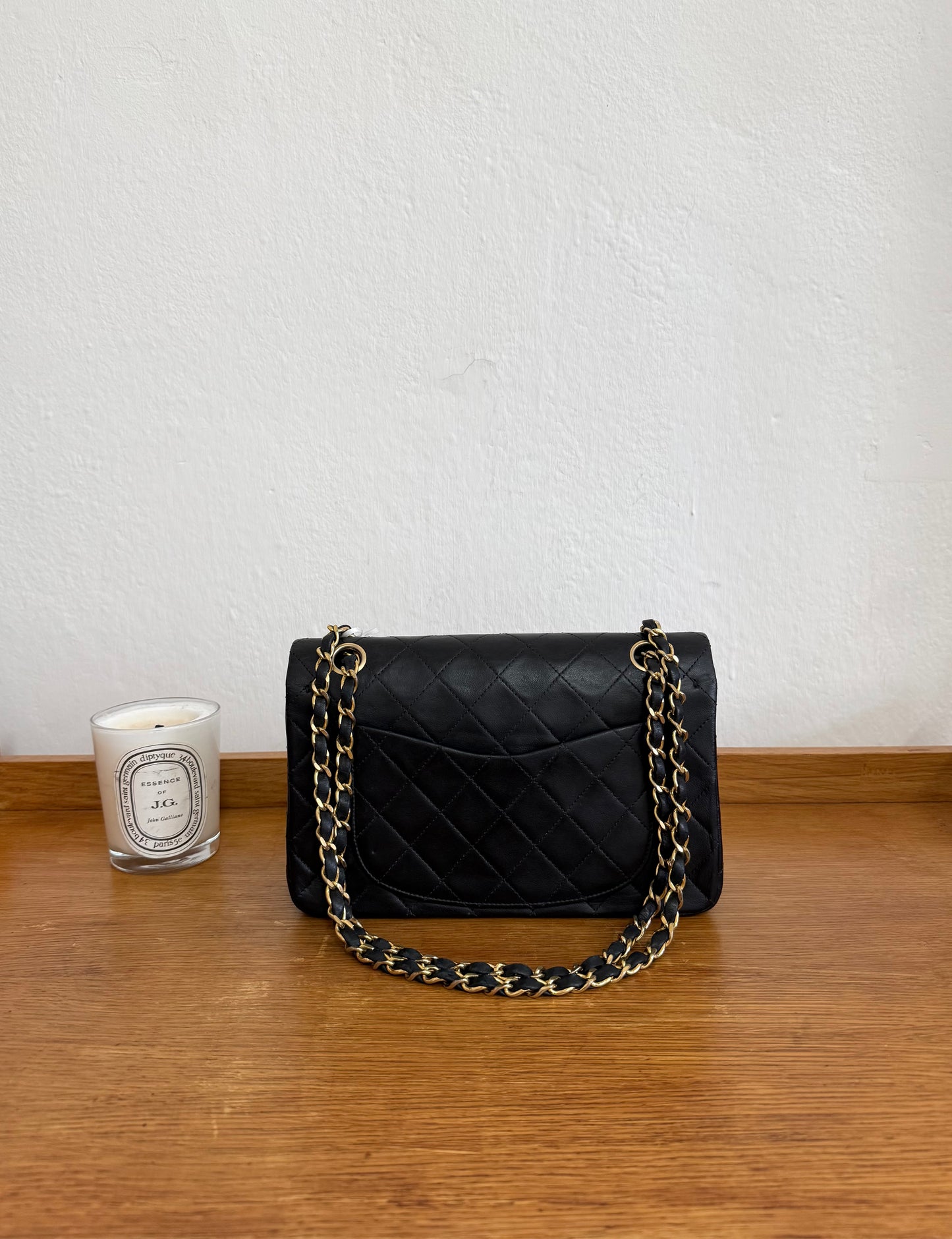 CHANEL CLASSIC DOUBLE FLAP BAG SMALL 24K GOLD