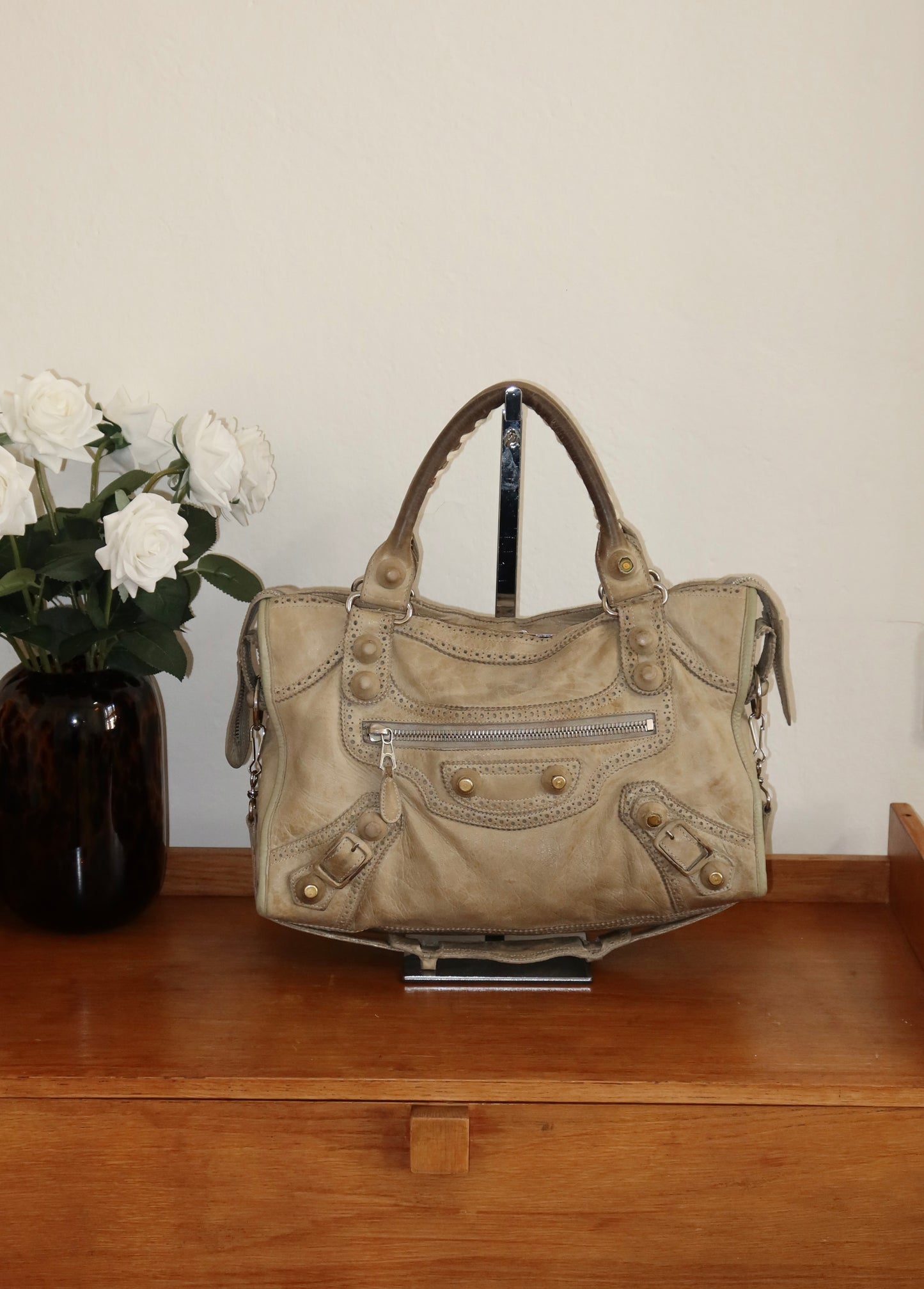 BALENCIAGA CITY BAG KHAKI