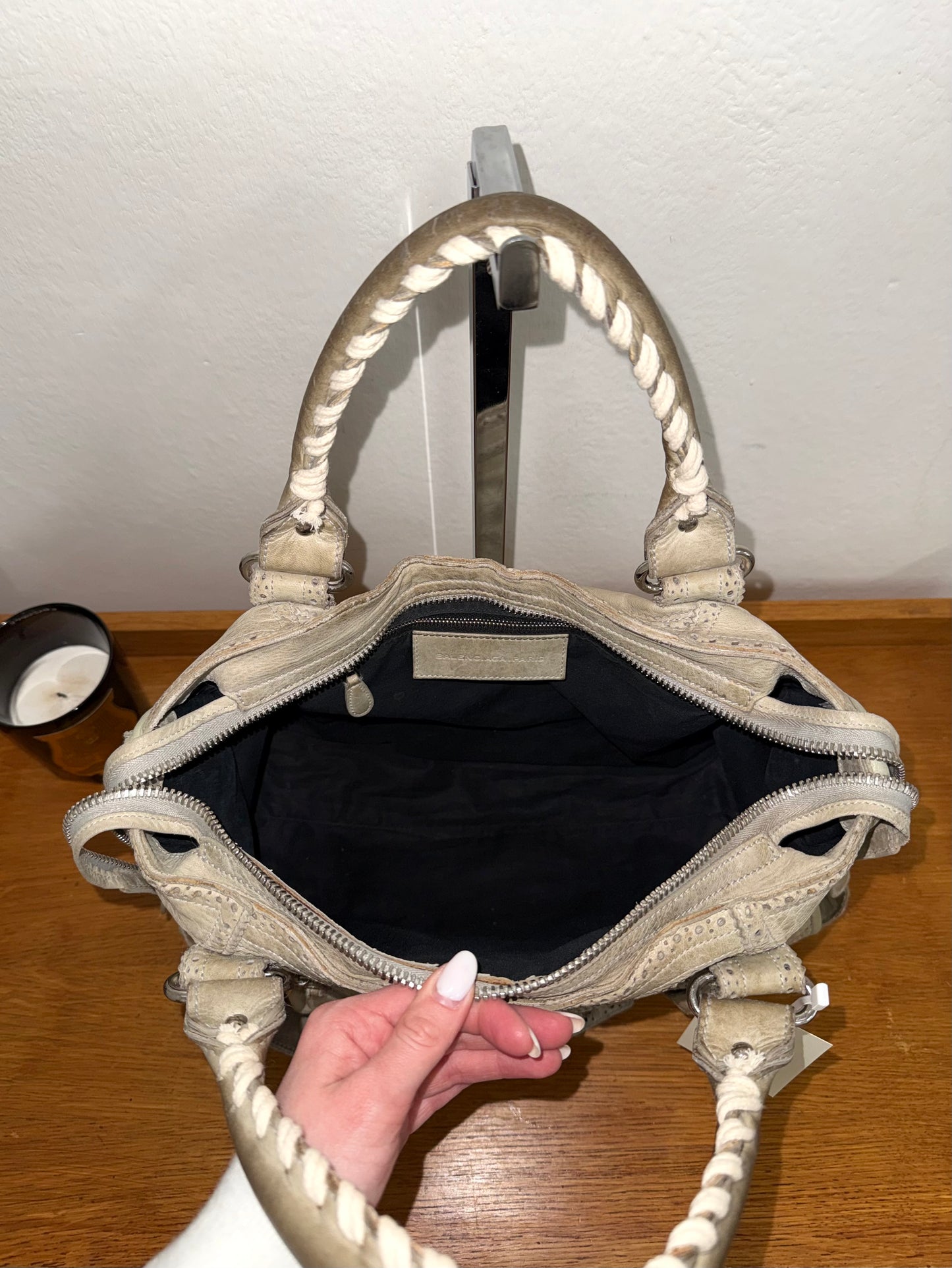 BALENCIAGA CITY BAG KHAKI