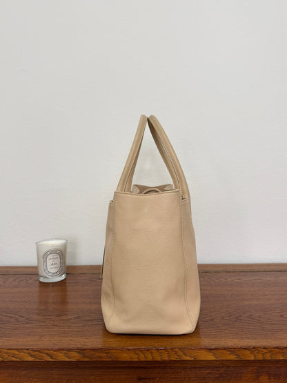 CHANEL EXECUTIVE TOTE BEIGE GOLD HW