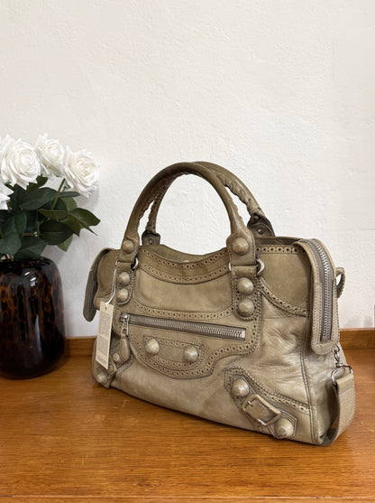 BALENCIAGA CITY BAG ECRU