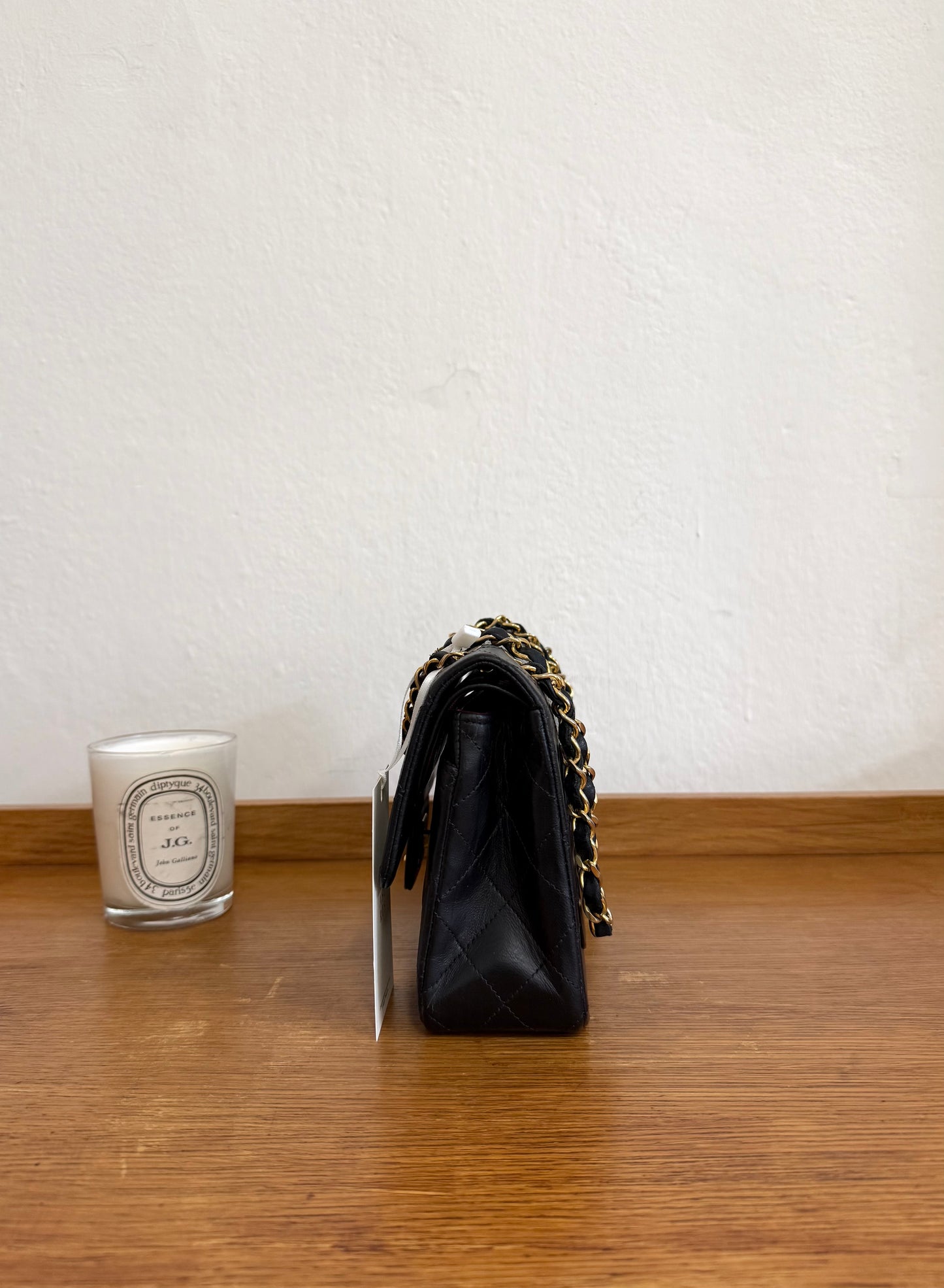 CHANEL CLASSIC DOUBLE FLAP BAG SMALL 24K GOLD