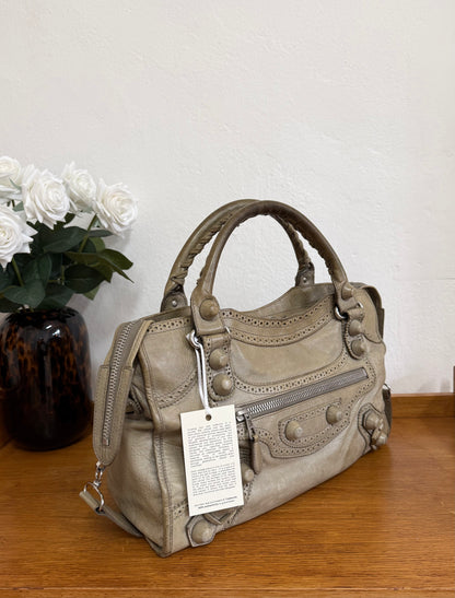 BALENCIAGA CITY BAG ECRU