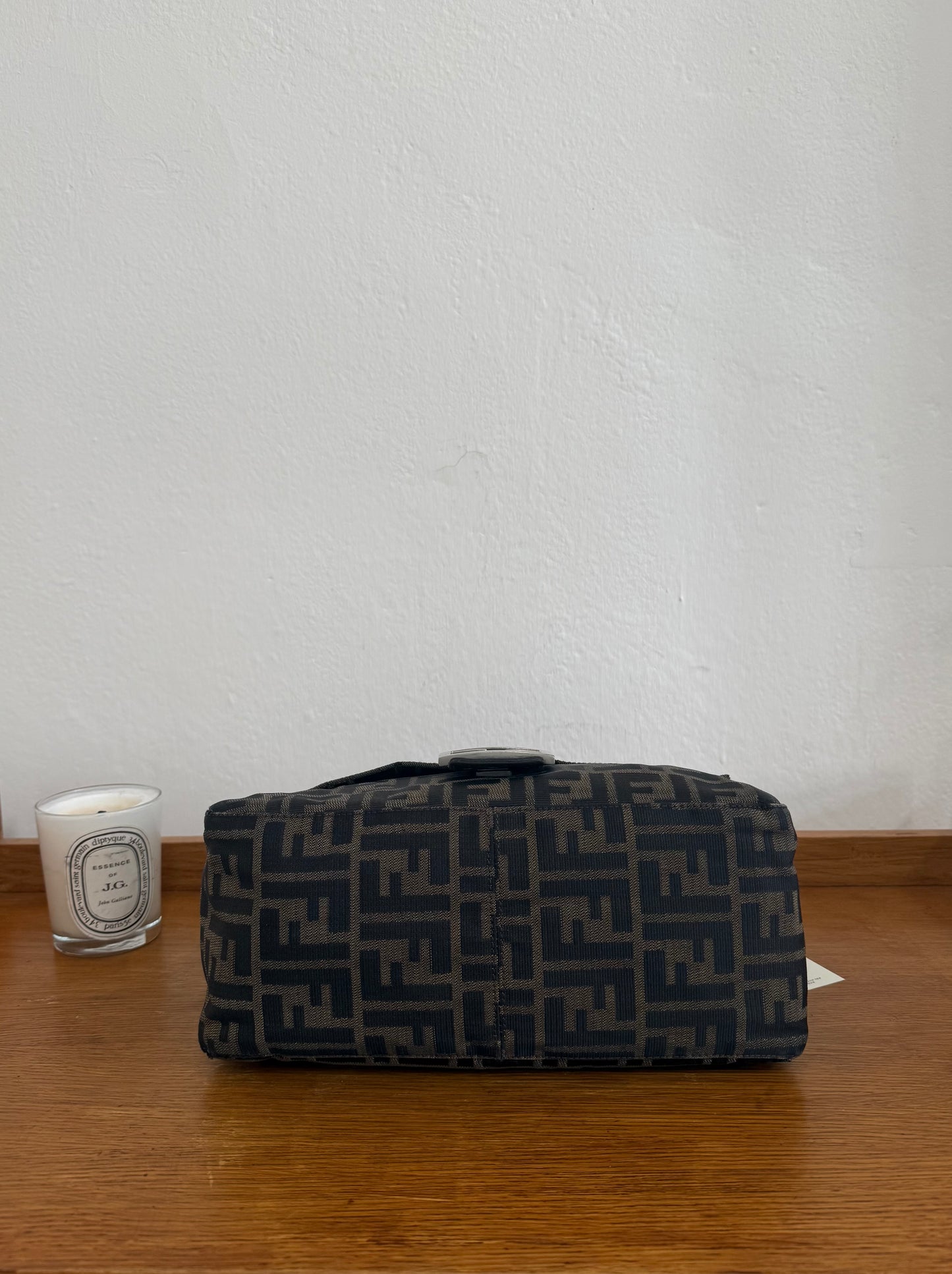 FENDI ZUCCA MAMMA BAGUETTE BAG
