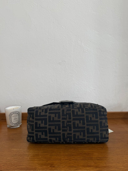 FENDI ZUCCA MAMMA BAGUETTE BAG