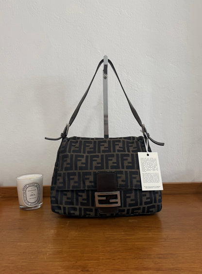 FENDI ZUCCA MAMMA BAGUETTE BAG