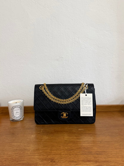 CHANEL CLASSIC DOUBLE FLAP BAG MEDIUM 24K GOLD