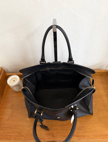 YSL CLASSIC Y CABAS TOTE MEDIUM BLACK