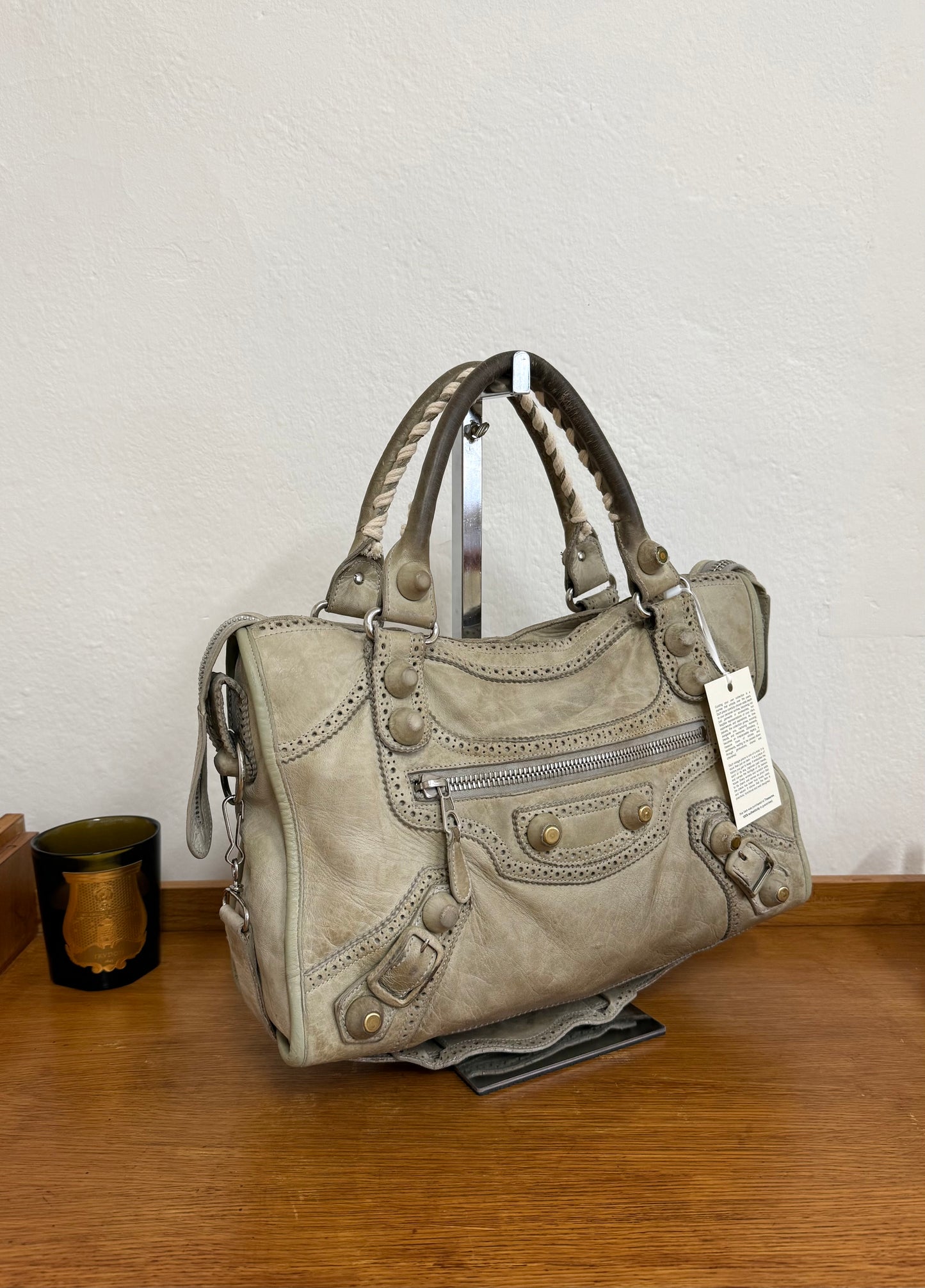 BALENCIAGA CITY BAG KHAKI