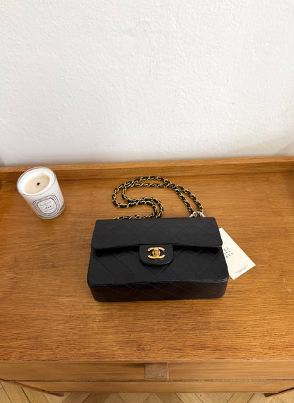 CHANEL CLASSIC DOUBLE FLAP BAG SMALL 24K GOLD