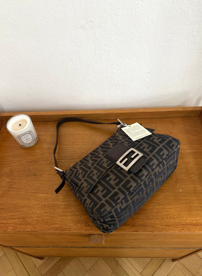 FENDI ZUCCA MAMMA BAGUETTE BAG