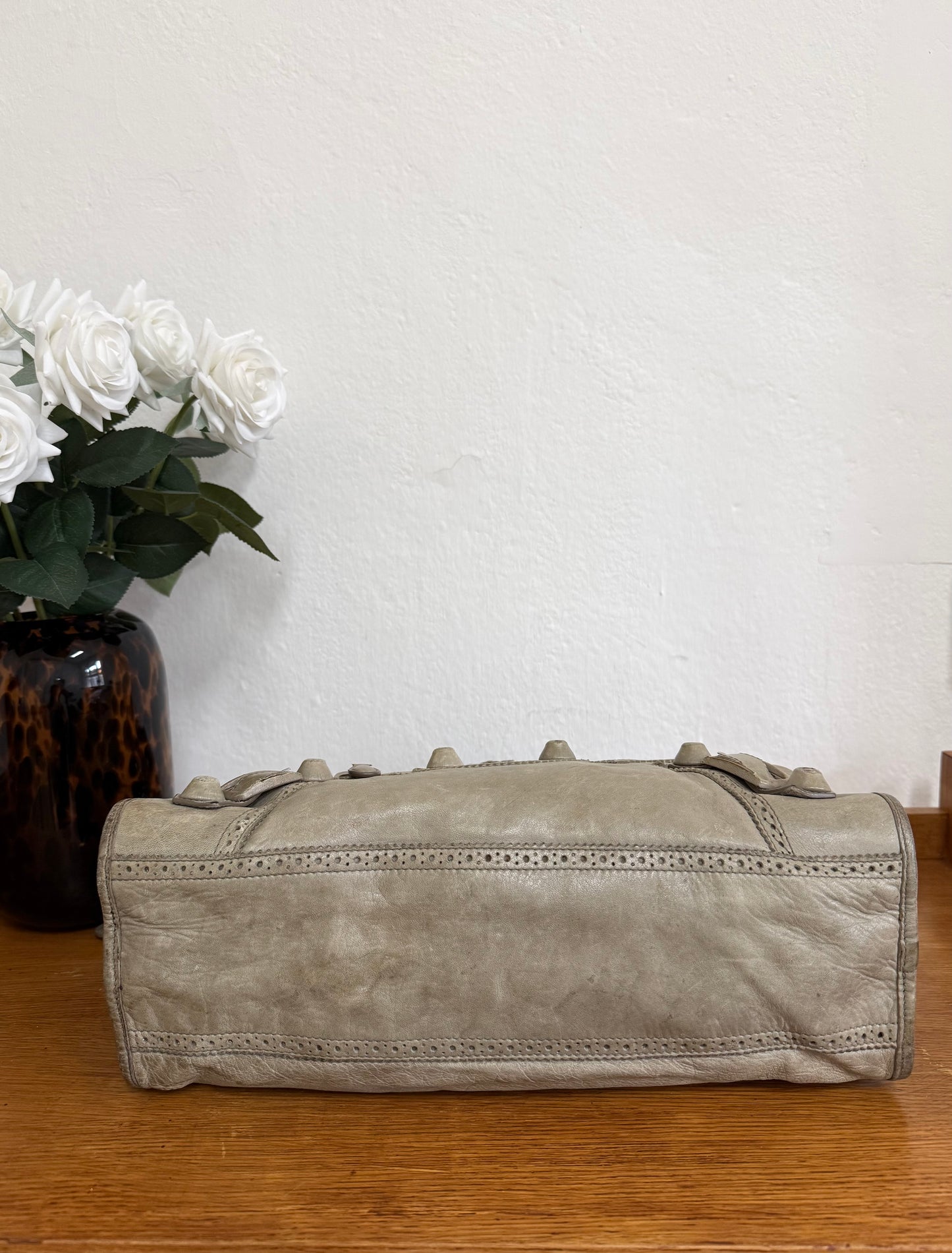 BALENCIAGA CITY BAG ECRU