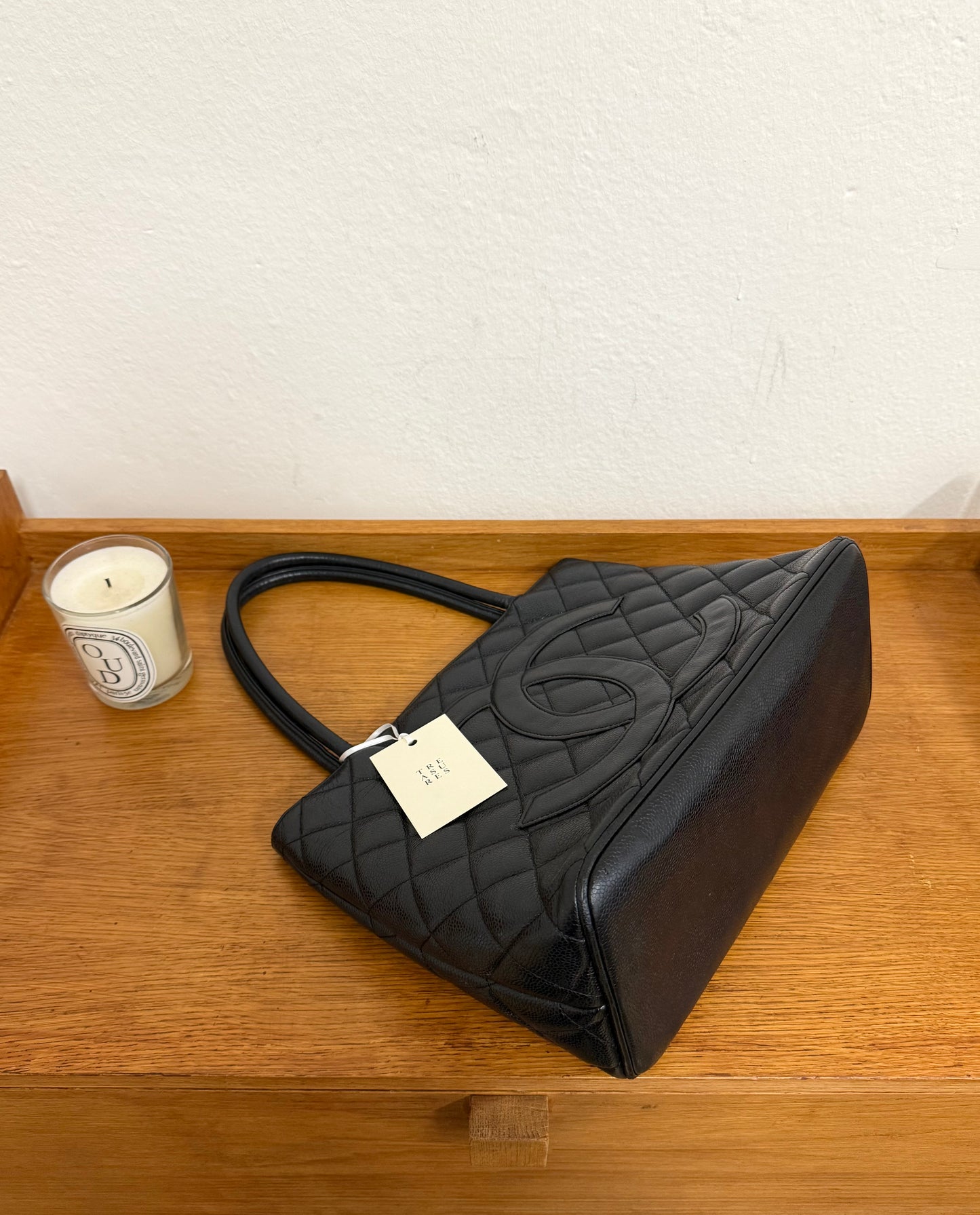 CHANEL CAVIAR MEDALLION TOTE