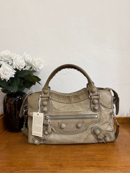 BALENCIAGA CITY BAG ECRU