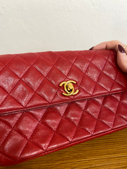 CHANEL MINI FLAP RED