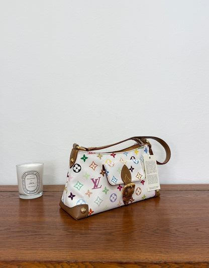LV X TAKASHI MURAKAMI MULTICOLOR ELIZA HANDBAG
