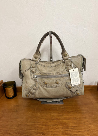 BALENCIAGA CITY BAG KHAKI