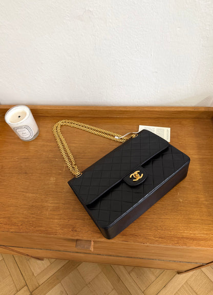 CHANEL CLASSIC DOUBLE FLAP BAG MEDIUM 24K GOLD