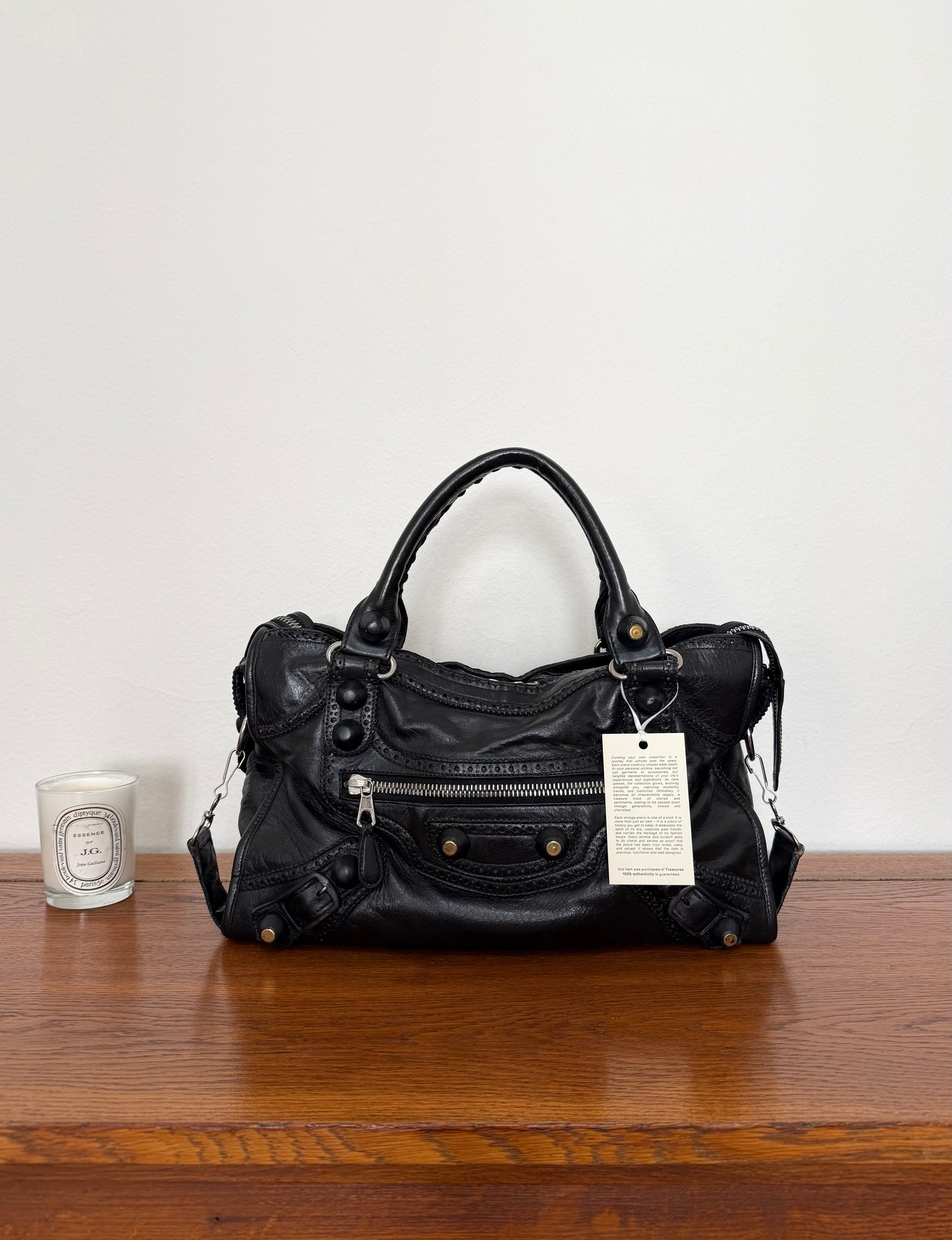 BALENCIAGA CITY BAG BLACK