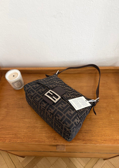 FENDI ZUCCA MAMMA BAGUETTE BAG