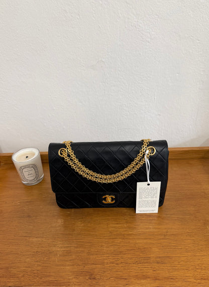 CHANEL CLASSIC DOUBLE FLAP BAG MEDIUM 24K GOLD