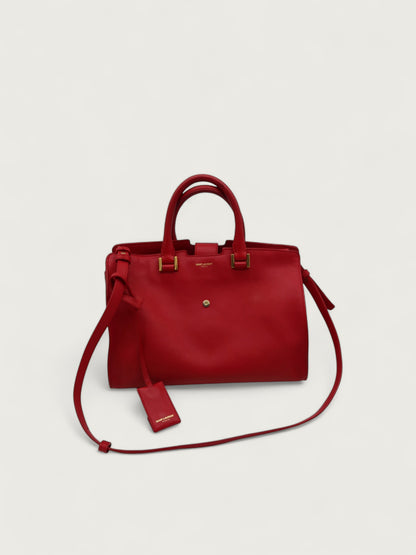 SAINT LAURENT CABAS CHYC RED