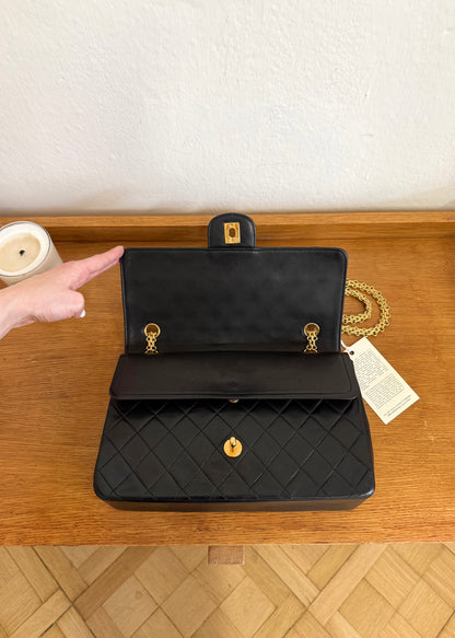 CHANEL CLASSIC DOUBLE FLAP BAG MEDIUM 24K GOLD