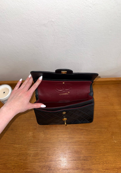 CHANEL CLASSIC DOUBLE FLAP BAG SMALL 24K GOLD