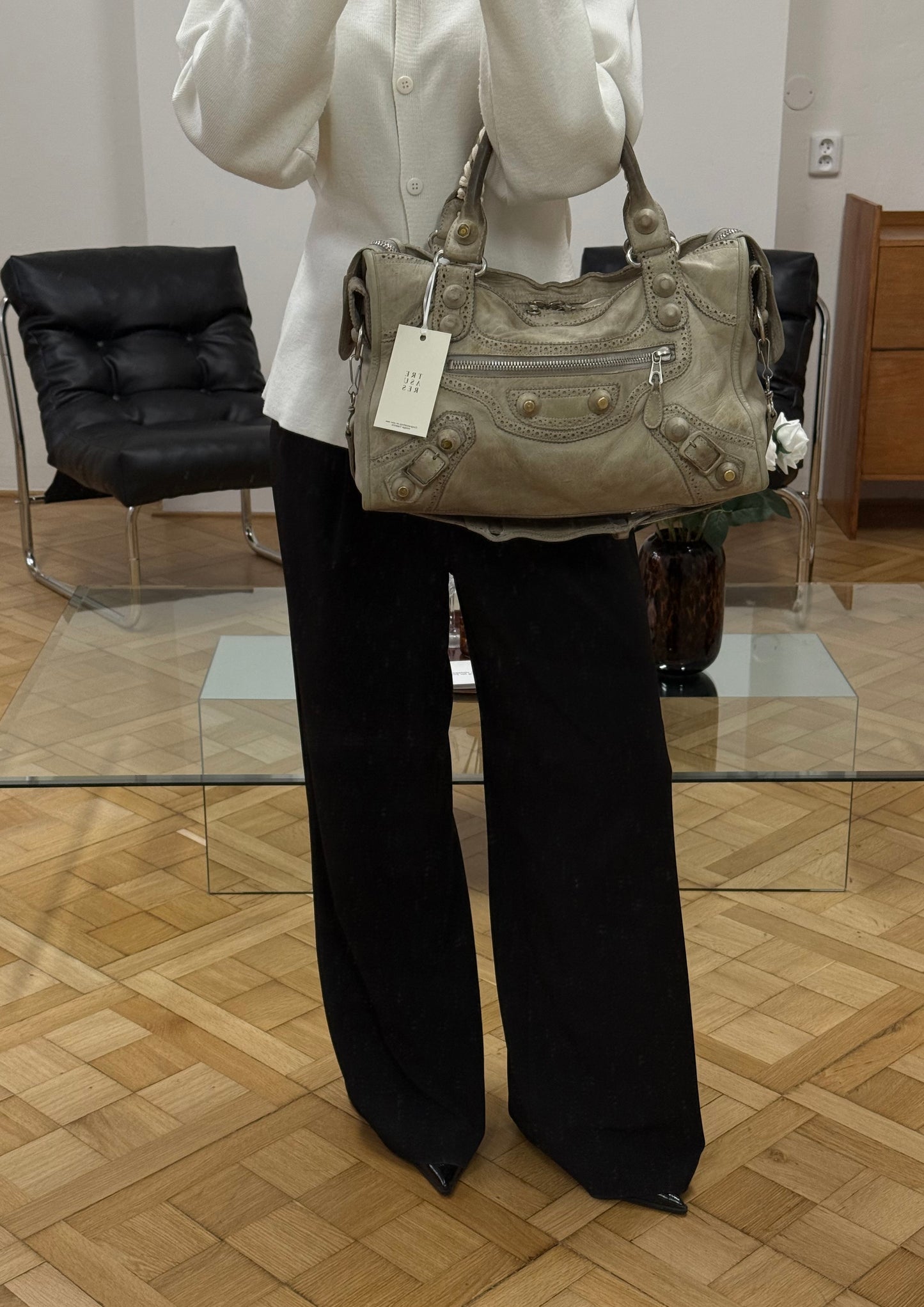 BALENCIAGA CITY BAG KHAKI