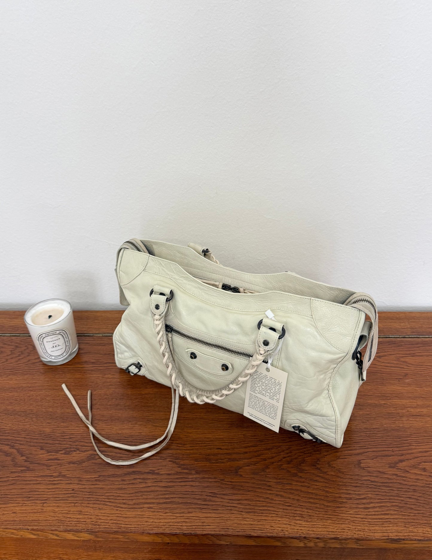 BALENCIAGA CITY BAG VANILLA