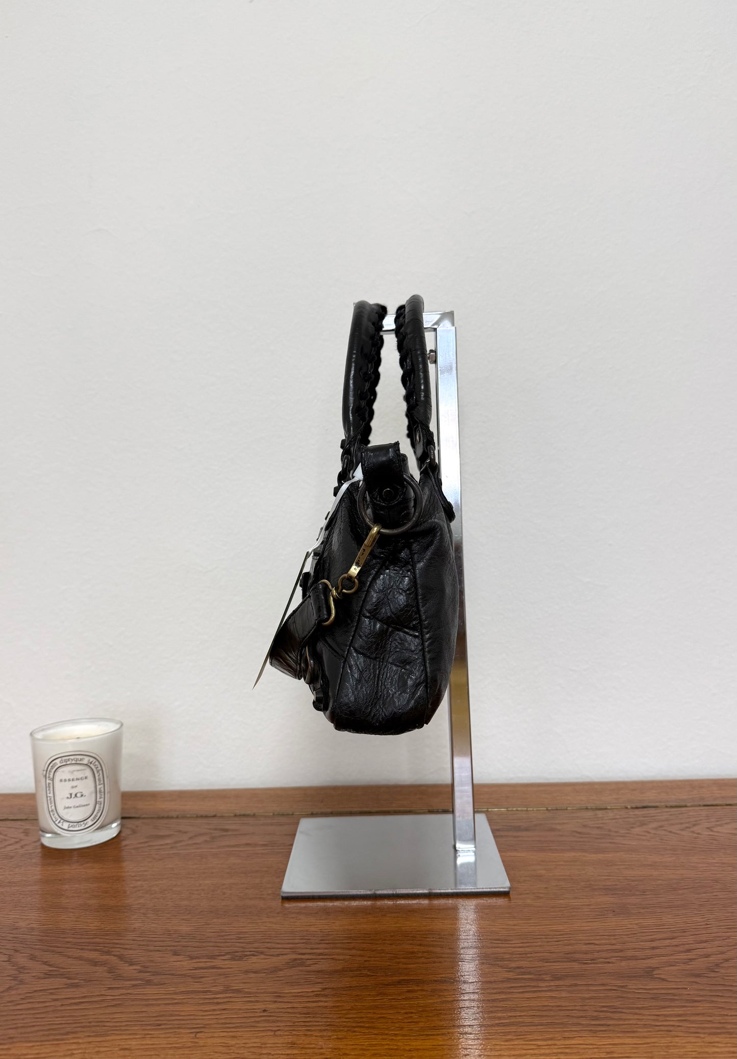 BALENCIAGA FIRST “SMALL CITY” BAG BLACK
