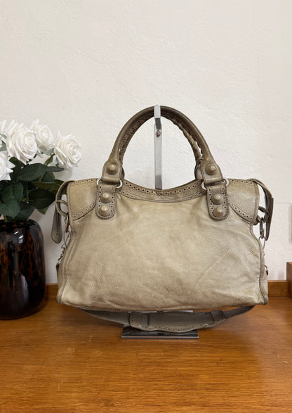 BALENCIAGA CITY BAG ECRU