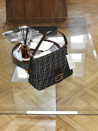 FENDI ZUCCA MAMMA BAGUETTE BAG