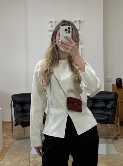 CHANEL MATELASSE QUILTED WALLET BURGUNDY