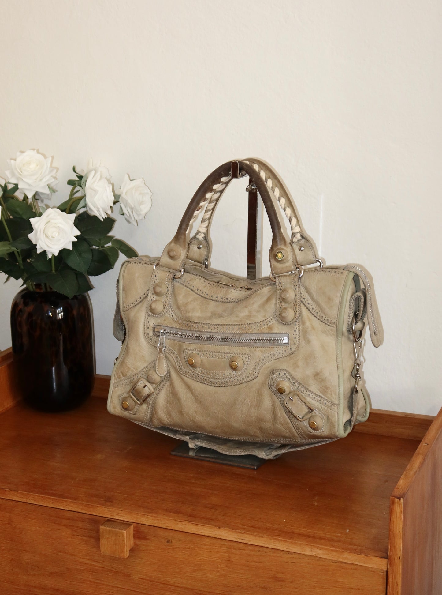 BALENCIAGA CITY BAG KHAKI