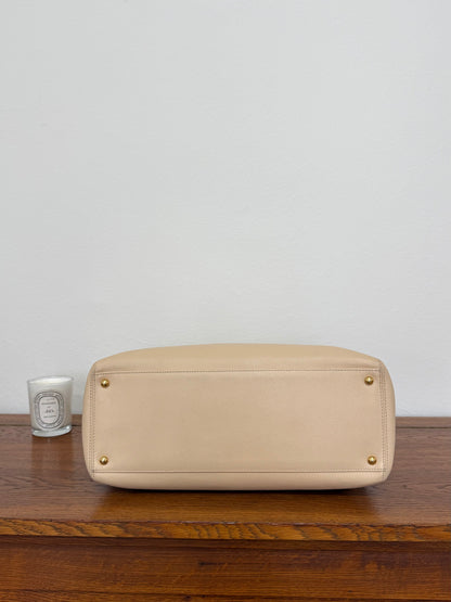 CHANEL EXECUTIVE TOTE BEIGE GOLD HW
