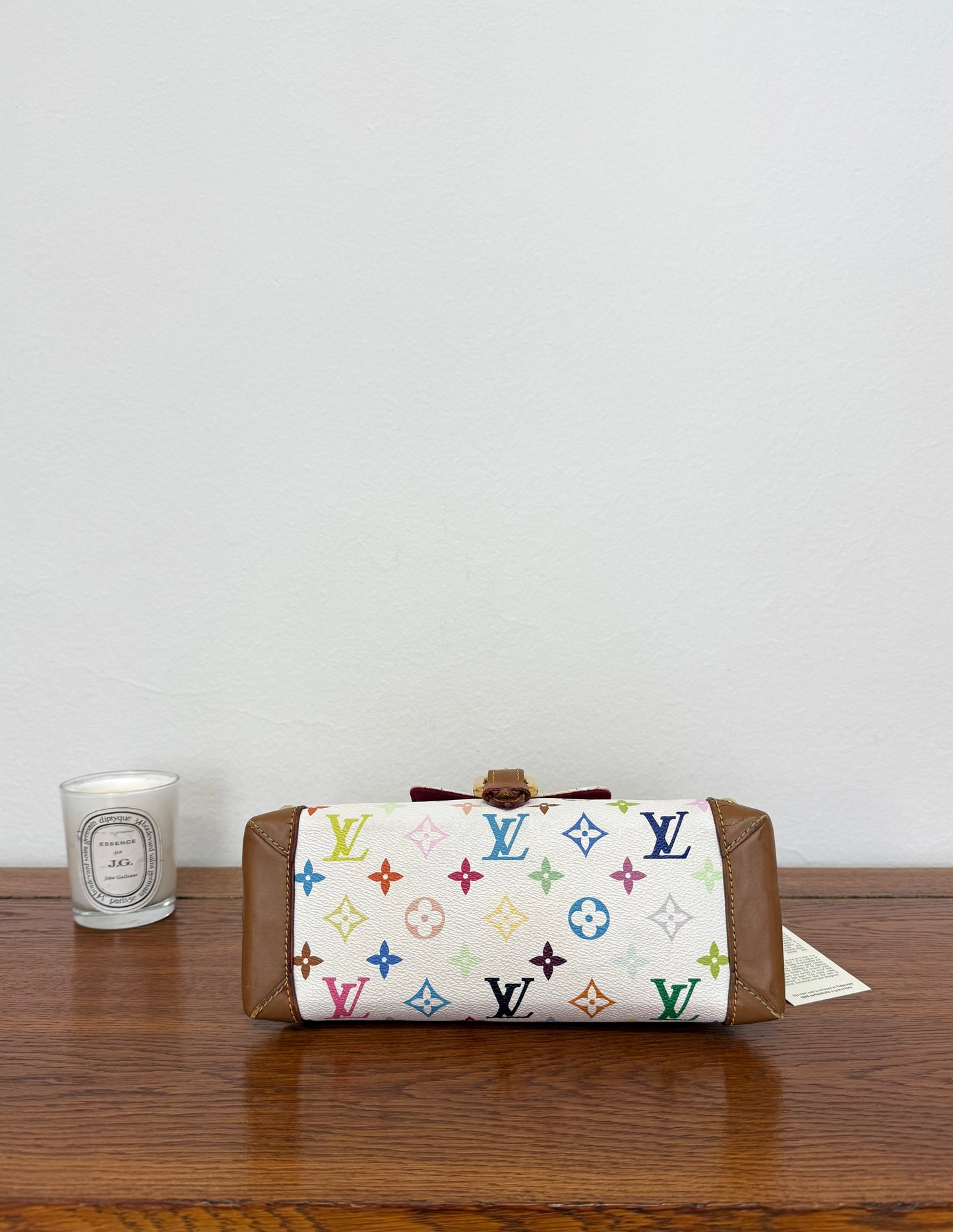 LV X TAKASHI MURAKAMI MULTICOLOR ELIZA HANDBAG