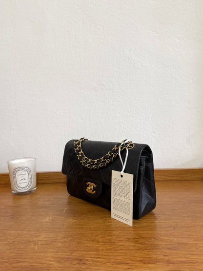 CHANEL CLASSIC DOUBLE FLAP BAG SMALL 24K GOLD
