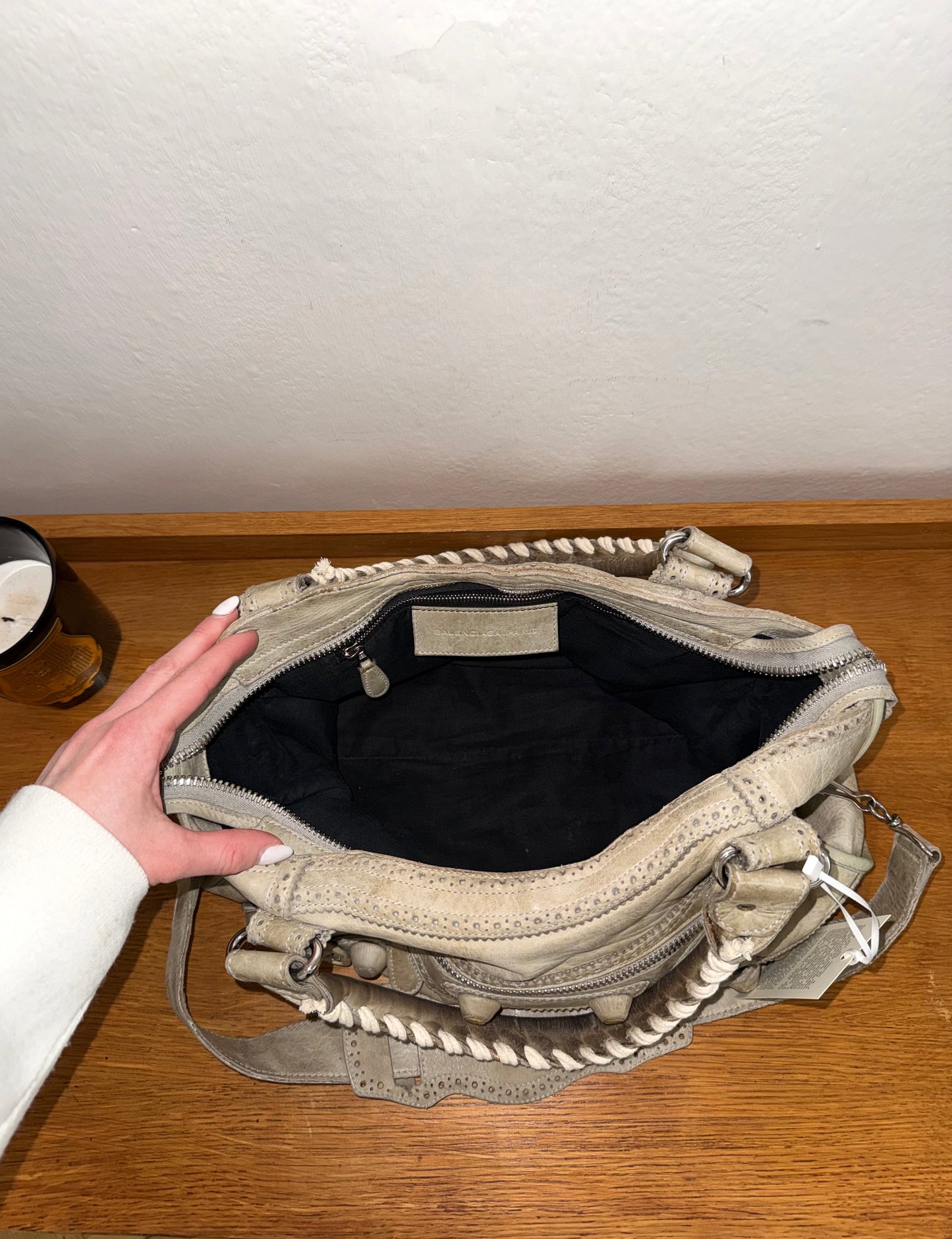 BALENCIAGA CITY BAG KHAKI