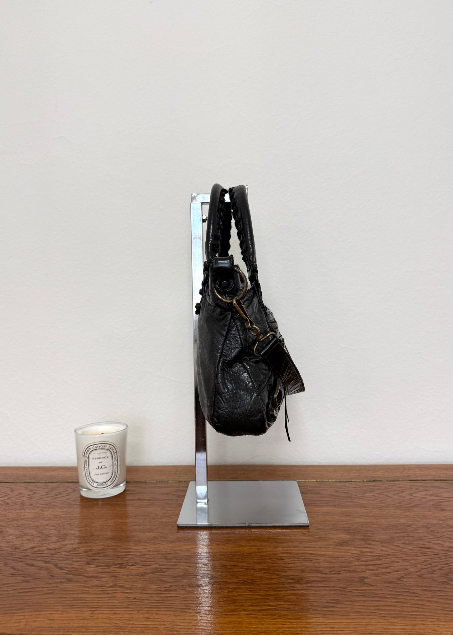 BALENCIAGA FIRST “SMALL CITY” BAG BLACK