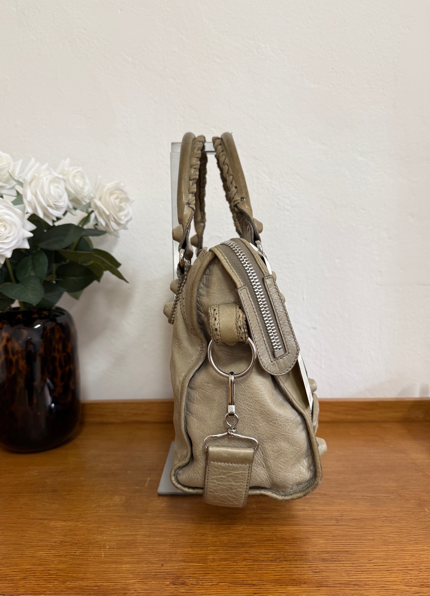 BALENCIAGA CITY BAG ECRU