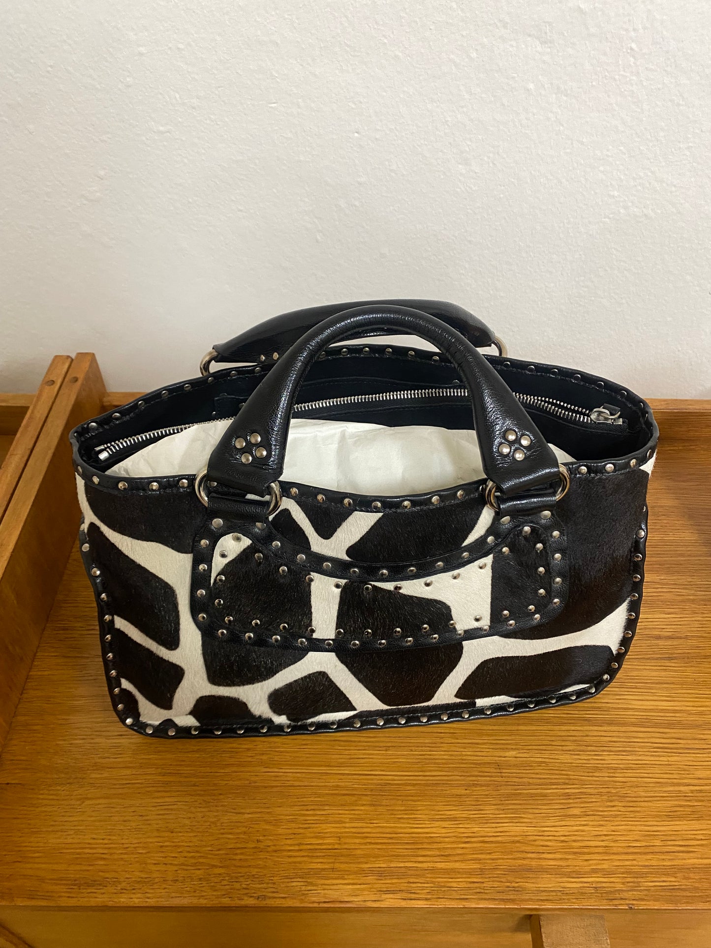 CELINE RARE PONY HAIR BOOGIE BAG