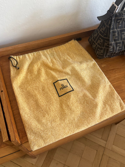 FENDI ZUCCA MAMMA BAGUETTE BAG