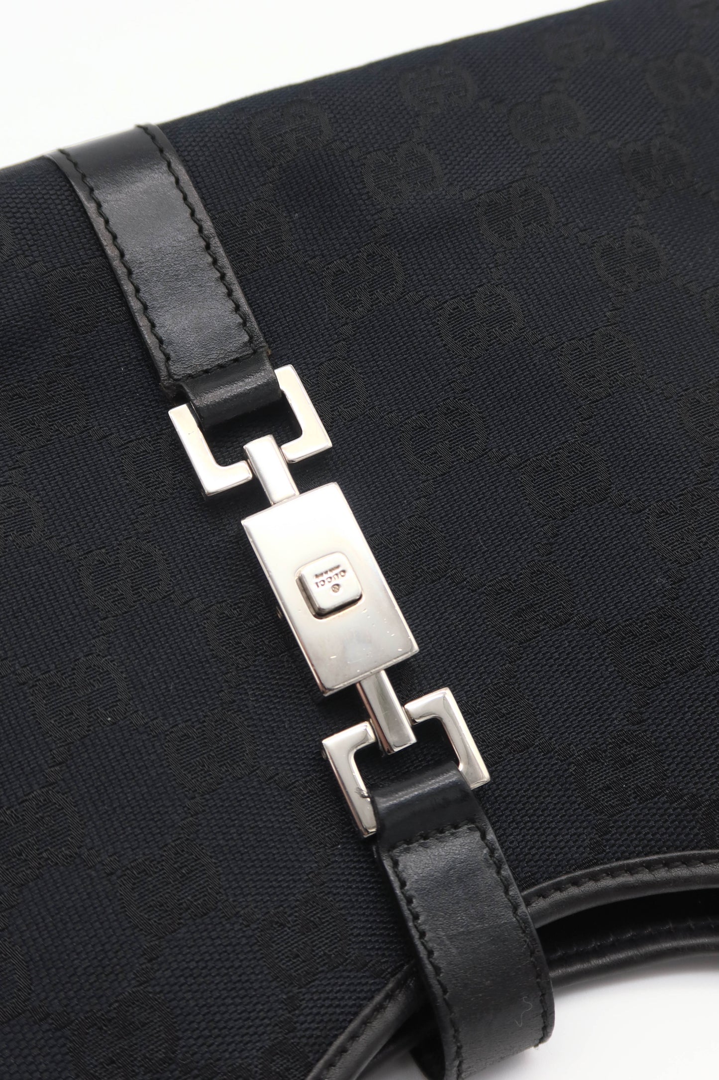 GUCCI JACKIE TOM FORD RECTANGULAR BLACK