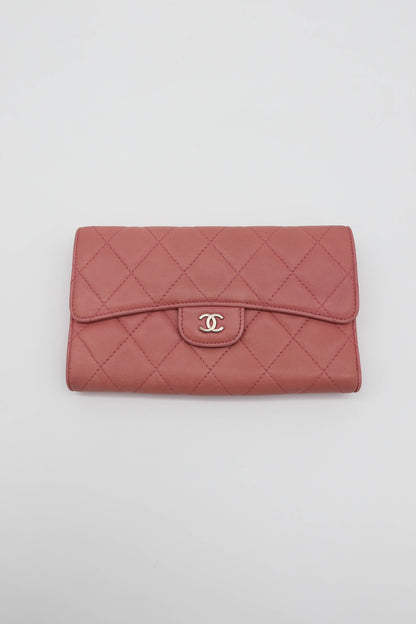 CHANEL 2006-2008 CLASSIC WALLET PINK